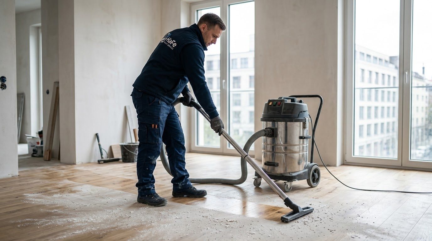 Baureinigung nach einer Renovierung in Berlin